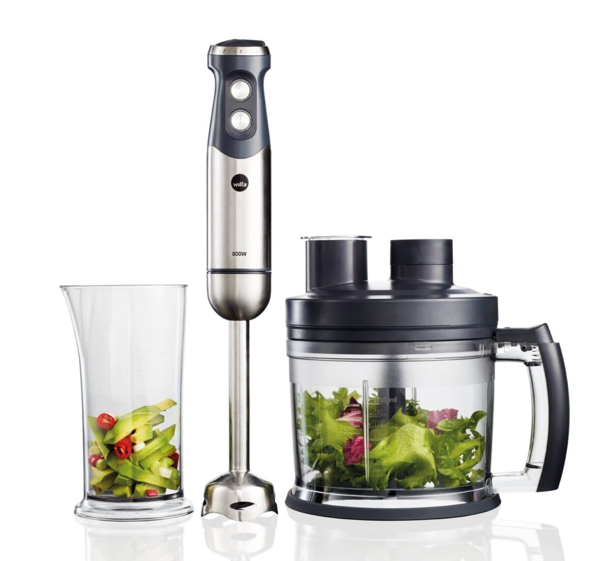 stavmixer med matberedare