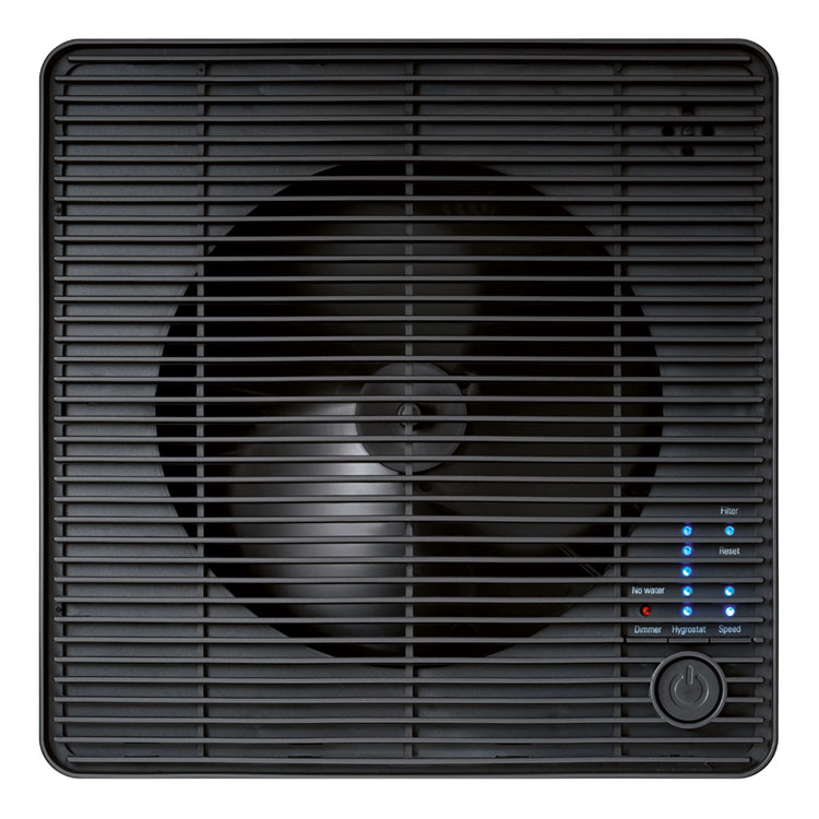 Humidifier Oscar black from the top