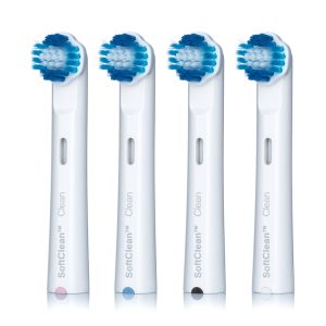 4 brushheads Clean TBR-4C Front