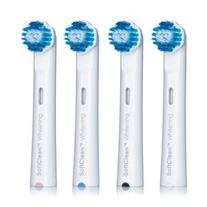 4 brushheads Whitening TBR-4W Front