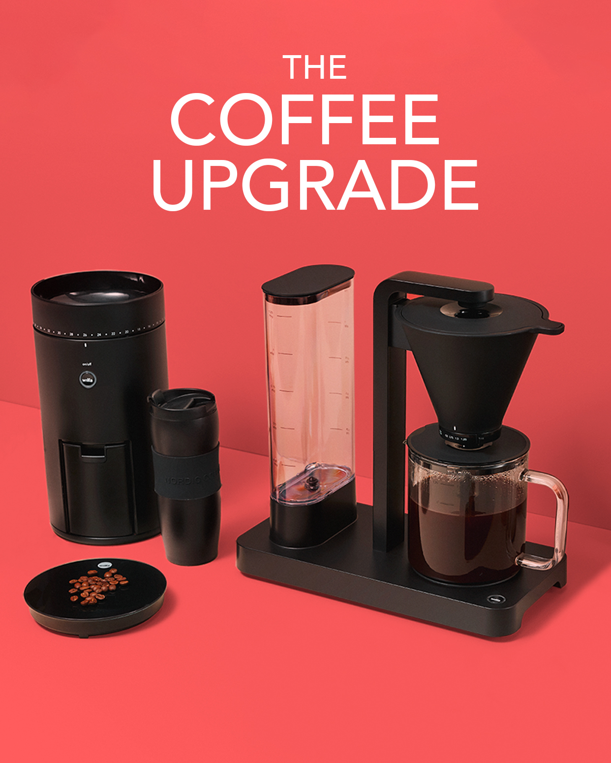 Landingpage Damn fine coffee