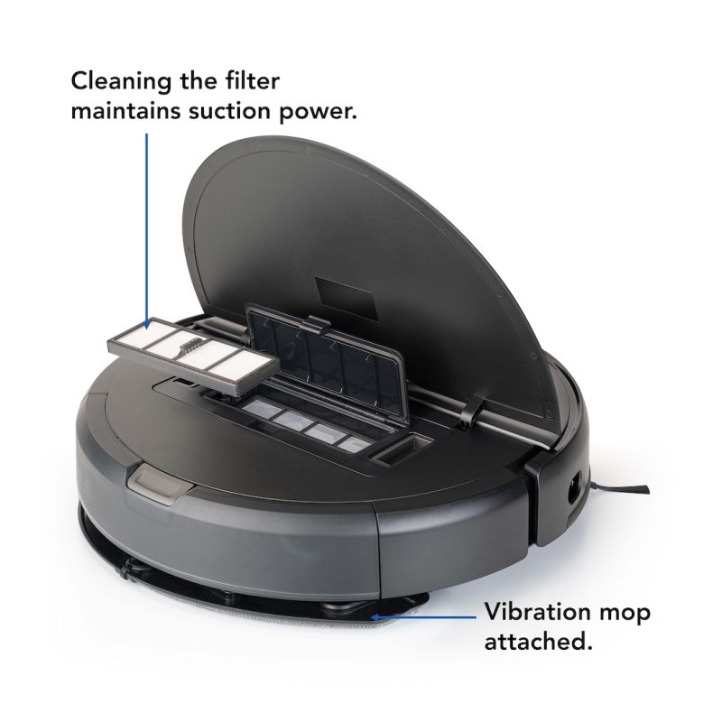 Robot-vacuum-cleaners_Innobot_RVCD-4000_Filter-Exposed_Vibration-Mop