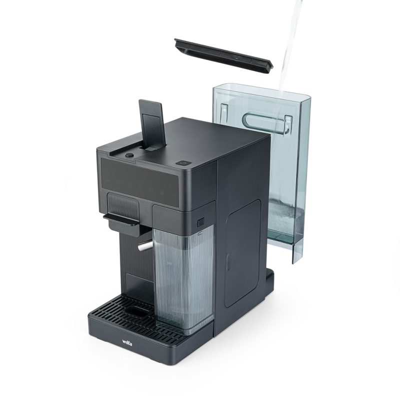 Espresso_Machine_Volo-Capsule_MMA1T-TCM20_Angled_Pouring
